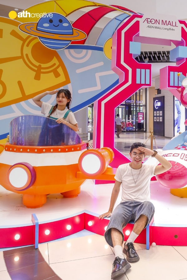 DECOR SINH NHẬT 8 TUỔI AEON MALL LONG BIÊN 2023